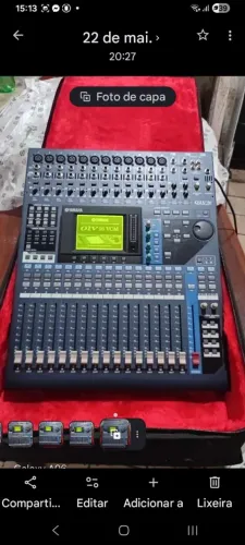 Mesa digital e dois ADDAs Behringerr