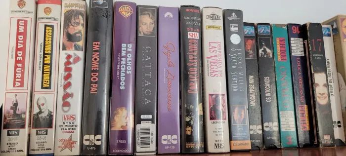 Fitas VHS para colecionadores