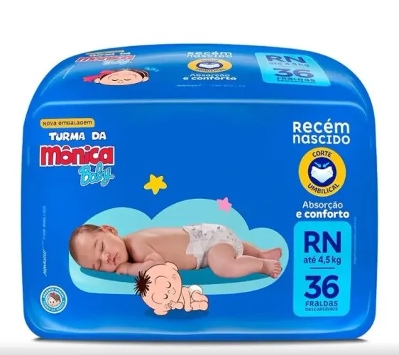 VENDO 5 PACOTE TAMANHO RN TURMA DA MÔNICA RN