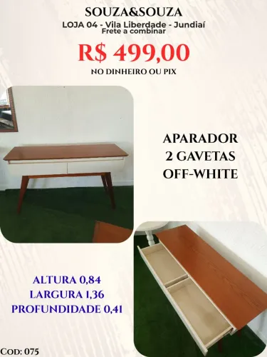 Aparador 2 gavetas