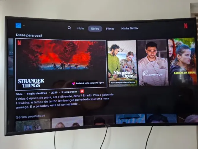Smart TV Games LED 49" Full HD Curva Samsung