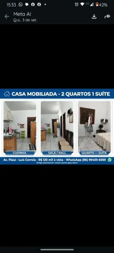 VENDO CASA NO LITORAL 