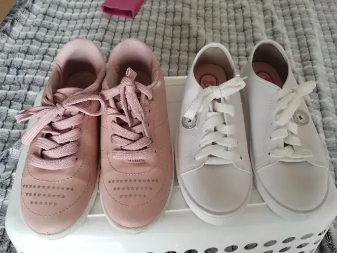 Kit de tênis 33 tamanho Molekinha
