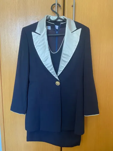 Conjunto Feminino Social Magnetic - Blazer + Vestido - Tam. 42