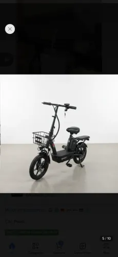Bicicleta Scooter Eletrica Manke Mk039 350w Sem Cnh E Placa