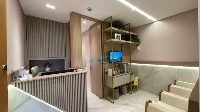 Linda Sala Comercial mobiliada Predio Le Classique Jd Aquarius