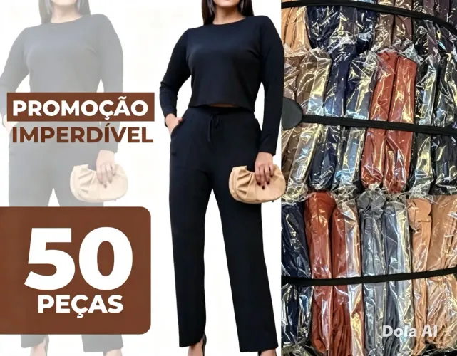 50 peças ótimo estado