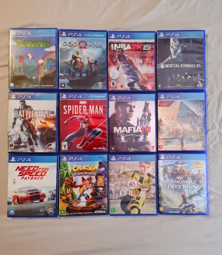 VENDO LOTE DE JOGOS PS4