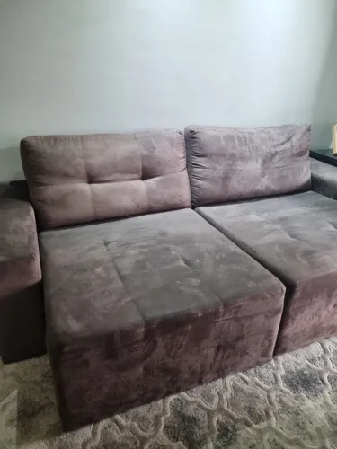 Sofá 2 lugares retratil 