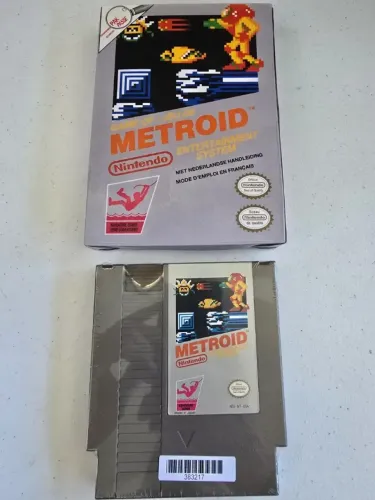 Jogo Metroid Original Nintendo Nes 8 Bits