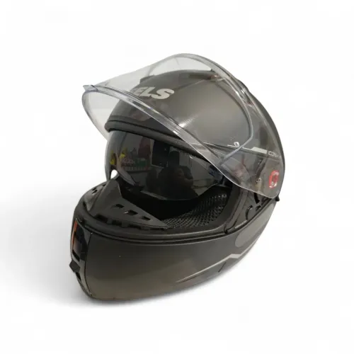 Capacete com óculos Peels matte