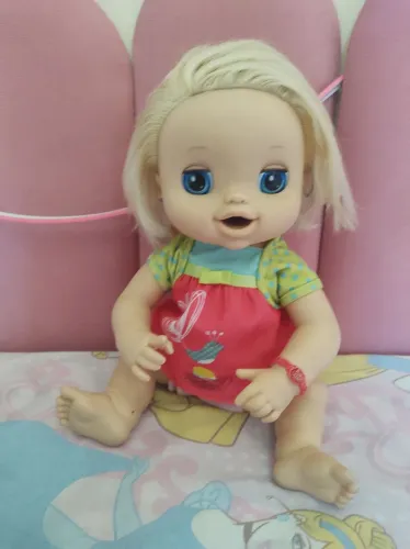 Boneca baby Alive funcionando 