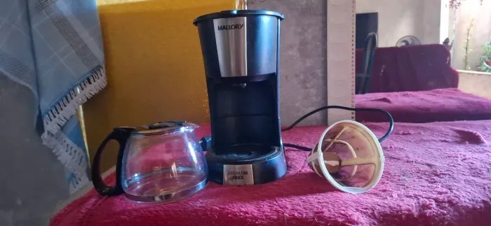 Cafeteira Mallory Aroma 16 Inox Usada - 220V - Completa