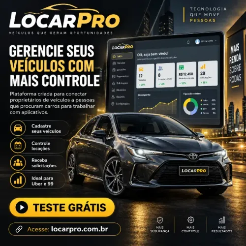 locar Pro Alugue seu Carro e Gerencie