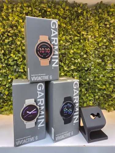 Garmin Vivoactive 6 AMOLED + Suporte de Carregamento 3D de Brinde!