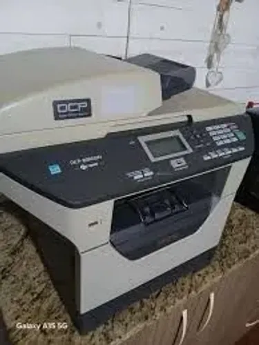 Impressora Duplex Laser com xerox e Scanner Brother DCP 8080DN Com toner Cheio Usb E Rede