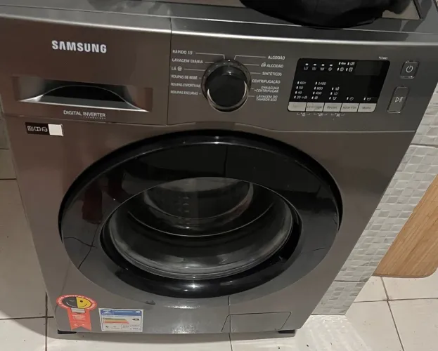 Máquina de Lavar Samsung 11 kg com Defeito - Para Conserto ou Peças