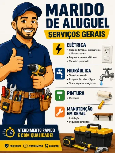 Serviços gerais residência e comercial 
