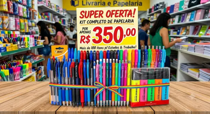 Kit de Papelaria