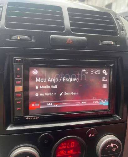 Multimídia pioneer com Bluetooth pra vender logo