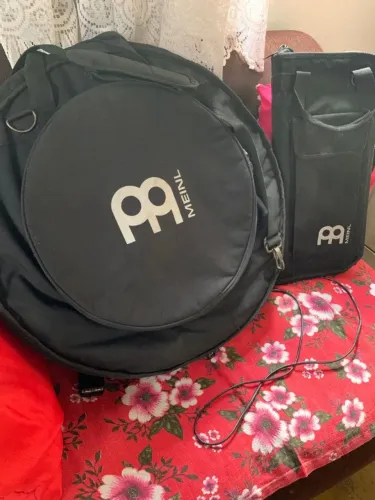 Kit Profissional Meinl - Bag Pratos 22" + Bag Baquetas MSB-1 (Estado de Nova)