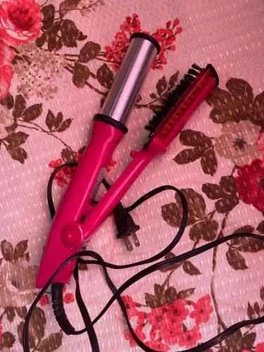 Escova e babyliss 2 em 1
