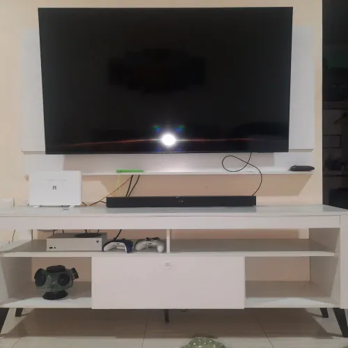 Rack com painel