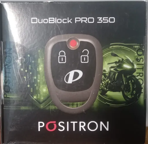 Alarme para moto  ,positron  2 controles, só 2 meses de uso.