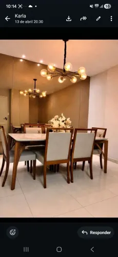 Mesa de jantar em madeira!