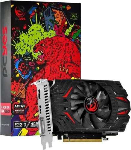 Rx 550 4gb estado de nova 1 ano usada e poucos meses para sair logo!! ZAP: *