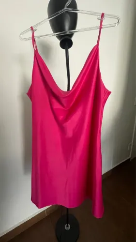Slip dress rosa