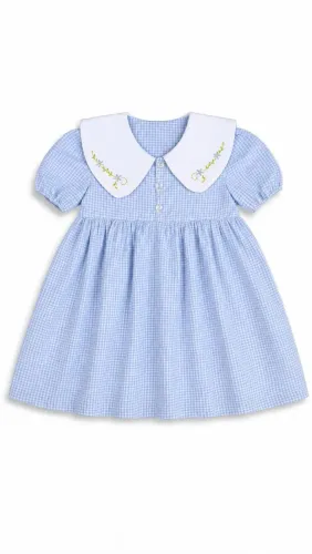 Vestido Infantil Artesanal Ateliê Pingo de Luz