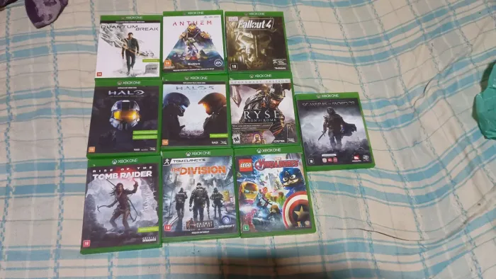 Jogos de Xbox one mídia física não faço entrega não vendo nada separado