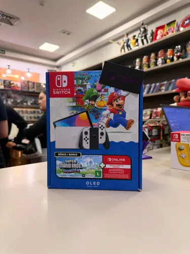 Nintendo Switch oled mario Wonder lacrado