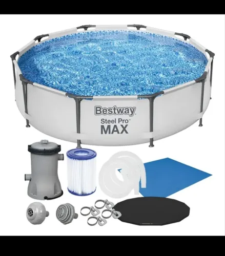 Piscina estrutural redonda