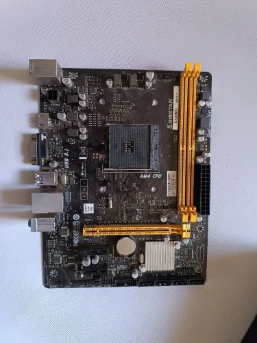 Kit Upgrade AM4 - Ryzen 5 1400 + Placa Mãe Biostar A320M + Cooler Box