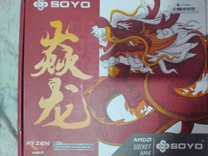 Placa mãe b450 soyo