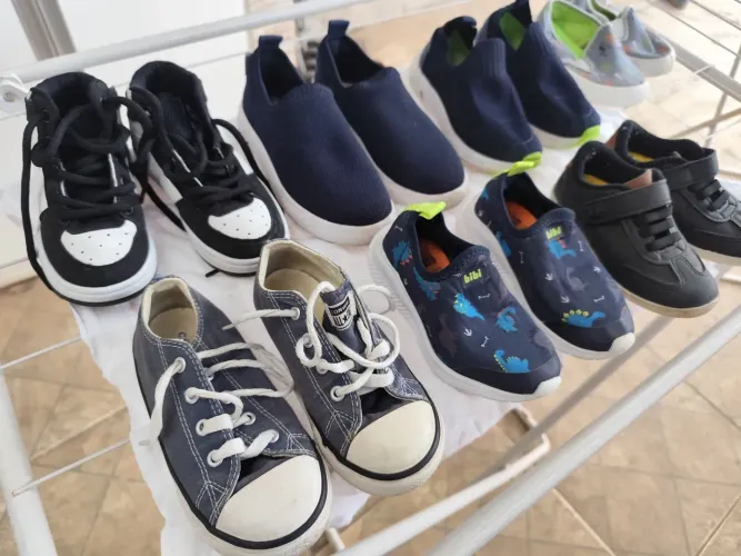 Lote calçados infantil masculino