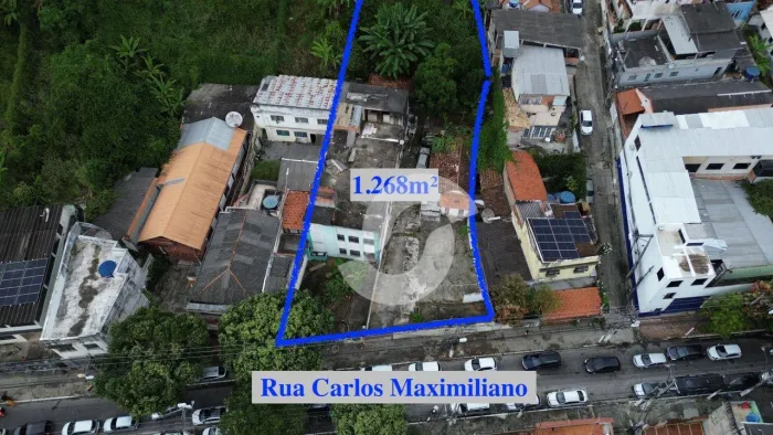 Área para Incorporação no Fonseca - Estudo para 45 Unidades e 40 Vagas, 1268 m² por R$ 2.5