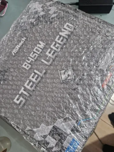 Placa-mãe  AsRock B450M Steel legenda Lacrado