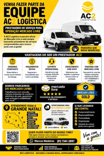 ENTREGAS MERCADO LIVRE