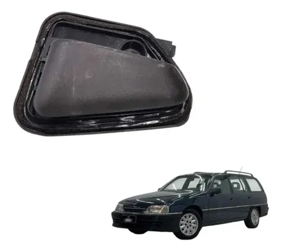 Maçaneta Interna Traseira Esquerda Gm Omega Suprema 1995 Preto Traseira