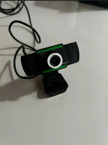 Câmera Webcam Warrior Gamer Maeve Full Hd 1080p, 30fps Multilaser Cor Preto