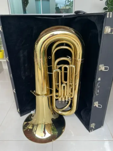 TUBA WERIL J981 ORIGINAL 4/4 SIB 4 PISTOS