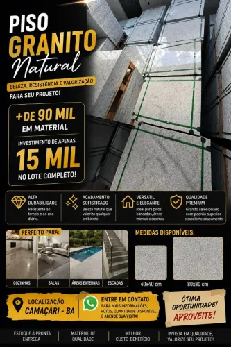 Pisos de granito natural o lote