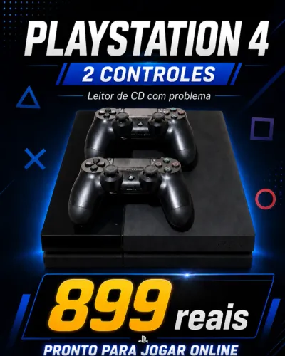 PS4 + 2 controles (playstation 4)