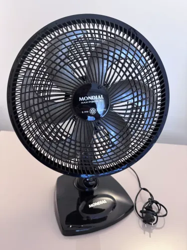 Ventilador de mesa Mondial Maxi Power 30 preto editar R$ 170 preço esperto desativado