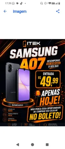 ? SAMSUNG ENTRADA DE APENAS R$ 50,00! ?