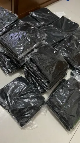 Camisetas preta 100% algodão