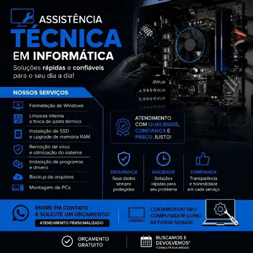 ASSISTÊNCIA TÉCNICA - COMPUTADOR 